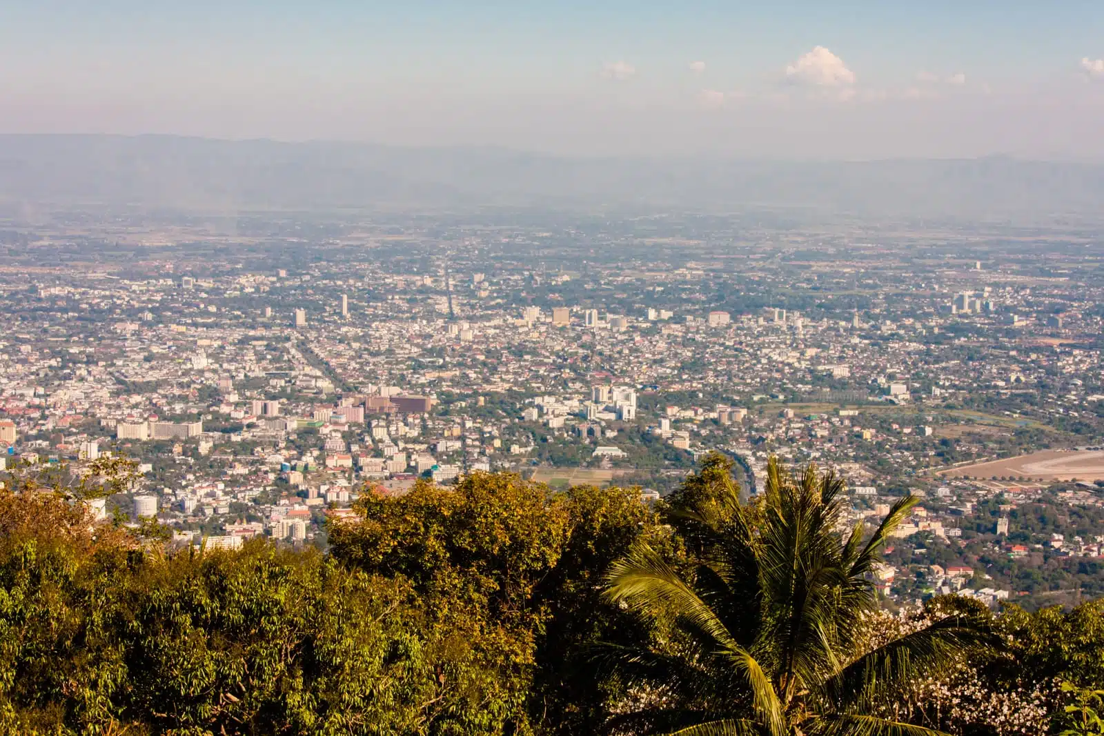 Panoramica della città di Chiang Mai