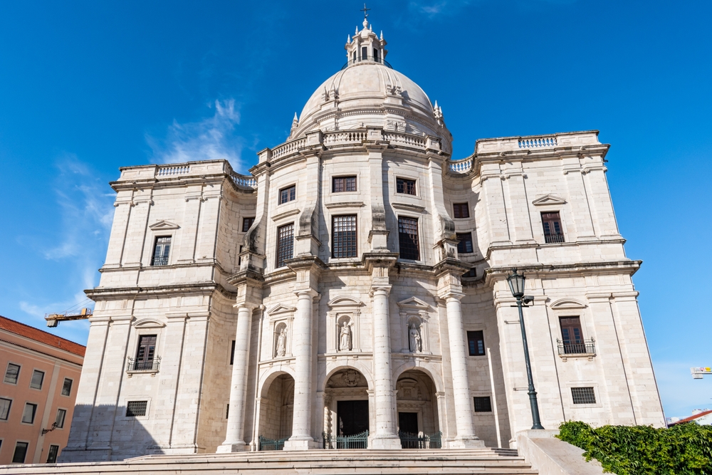 Il Panteão Nacional nella Chiesa di Santa Engrácia a Lisbona