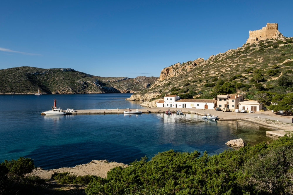 Il Parco Nazionale di Cabrera a sud di Maiorca