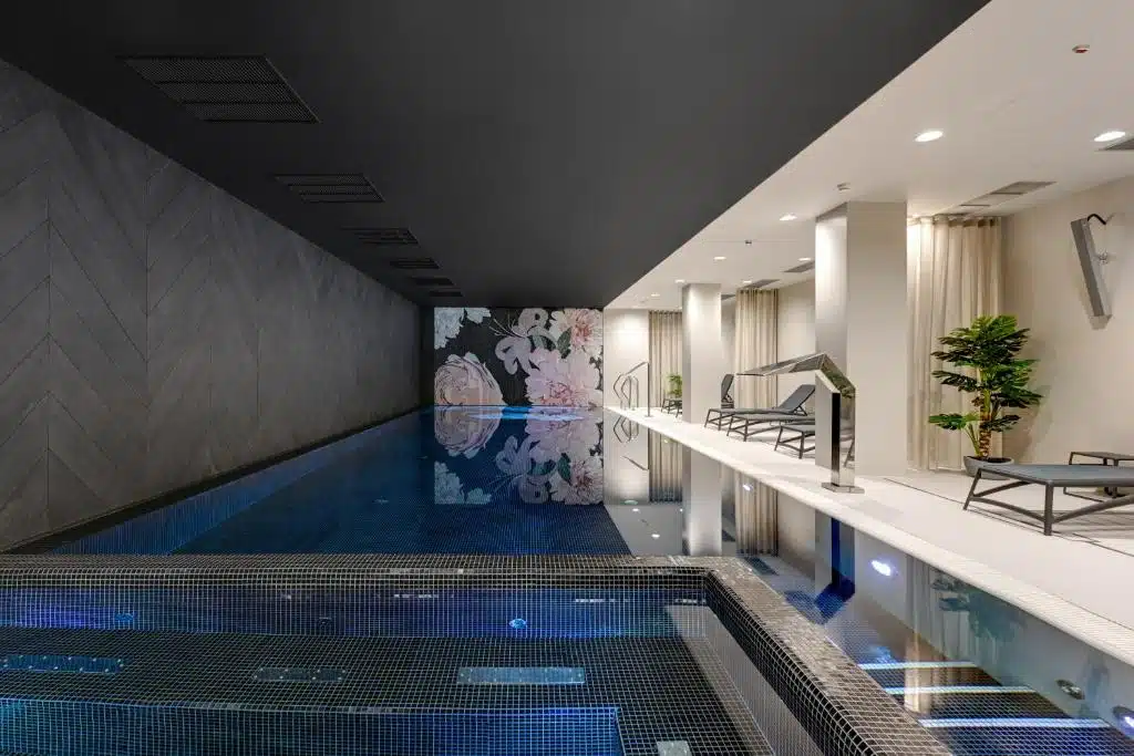Piscina coperta dell'Hotel Grano Gdańsk Old Town