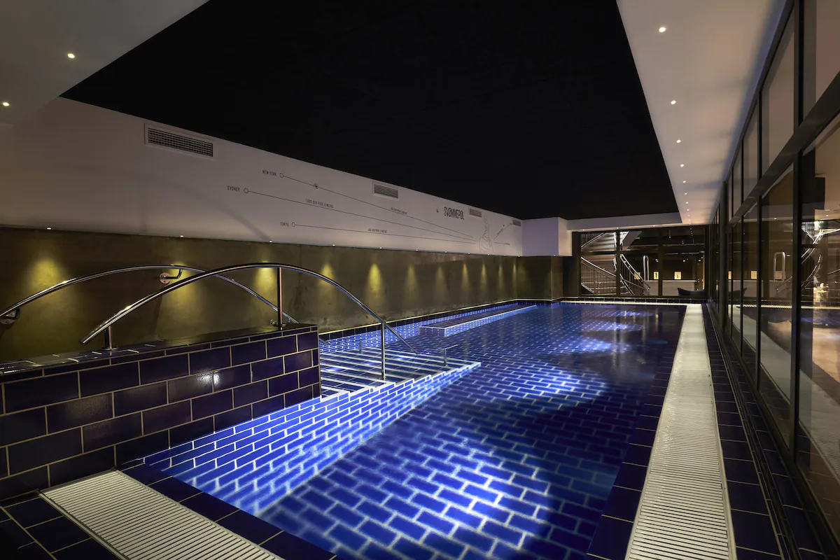 piscina dello Steel House Copenhagen