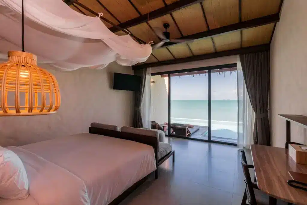 Piscina privata al The Flow Samui