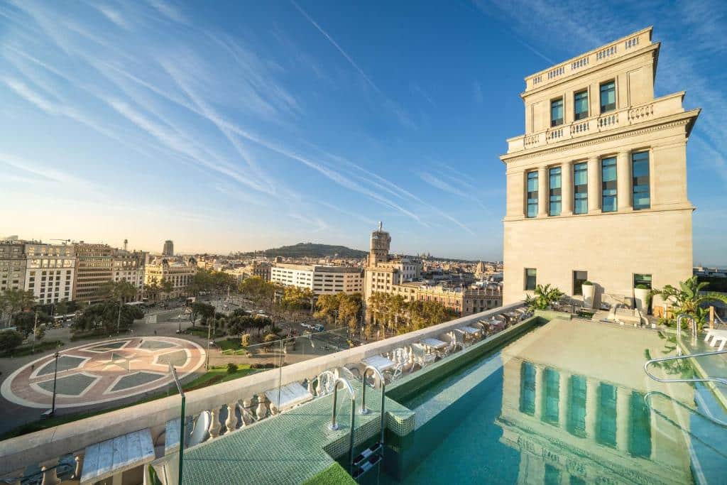 piscina sul tetto dell'iberostar