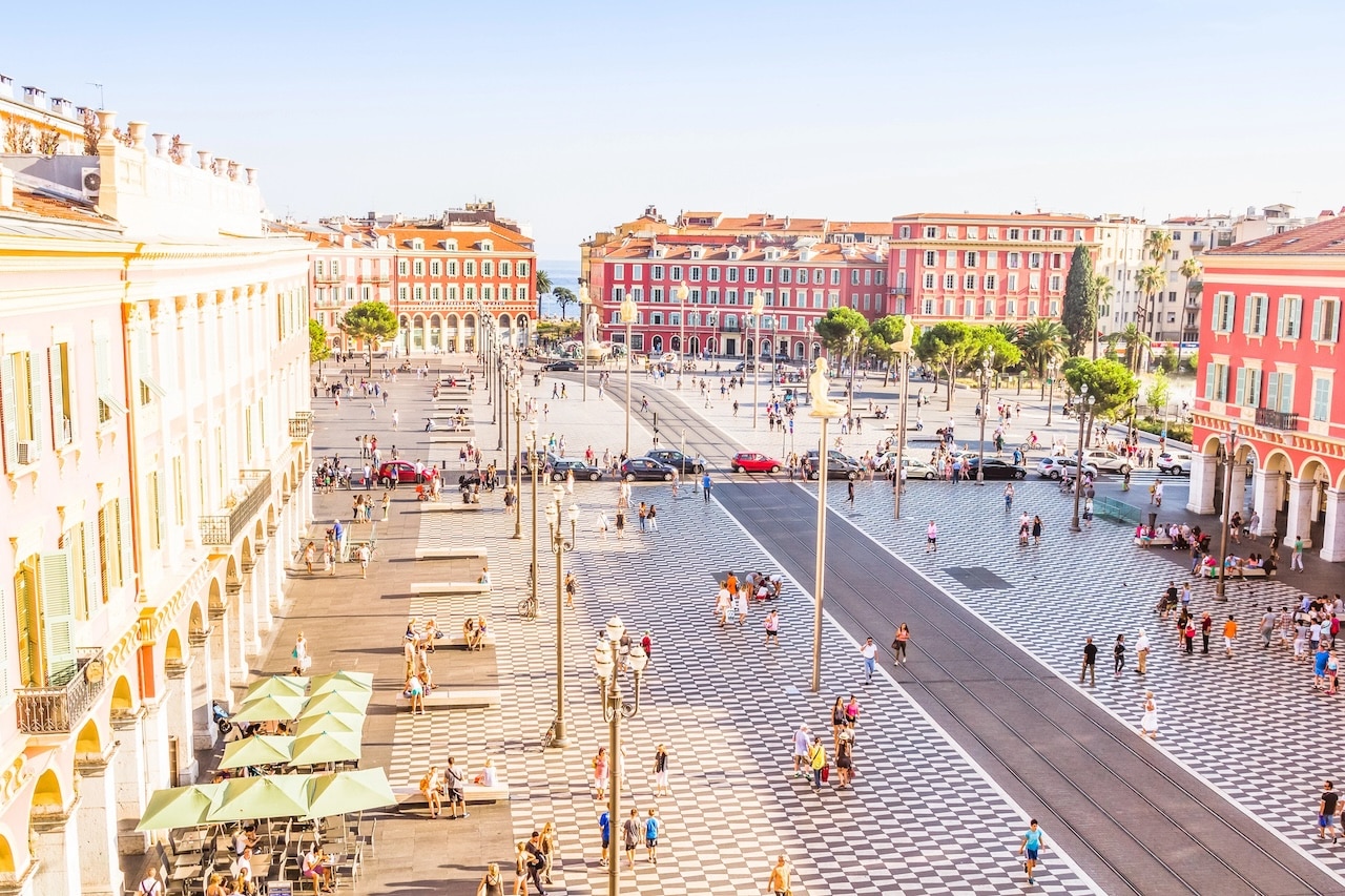Place Masséna a Nizza