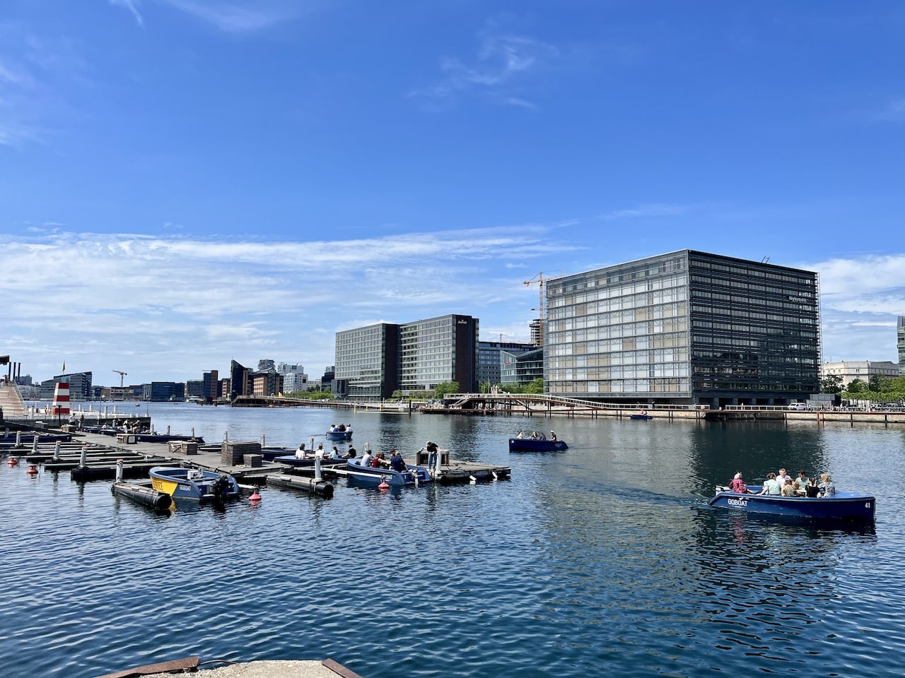 Porto di Copenaghen, uno dei posti migliori dove alloggiare a Copenaghen