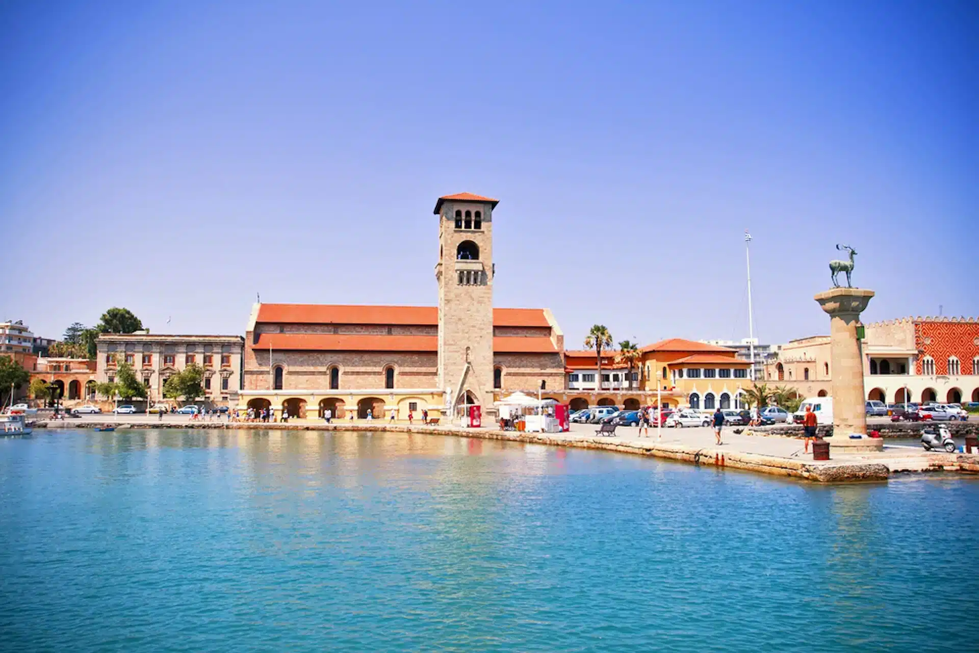 porto di Mandraki a Rodi