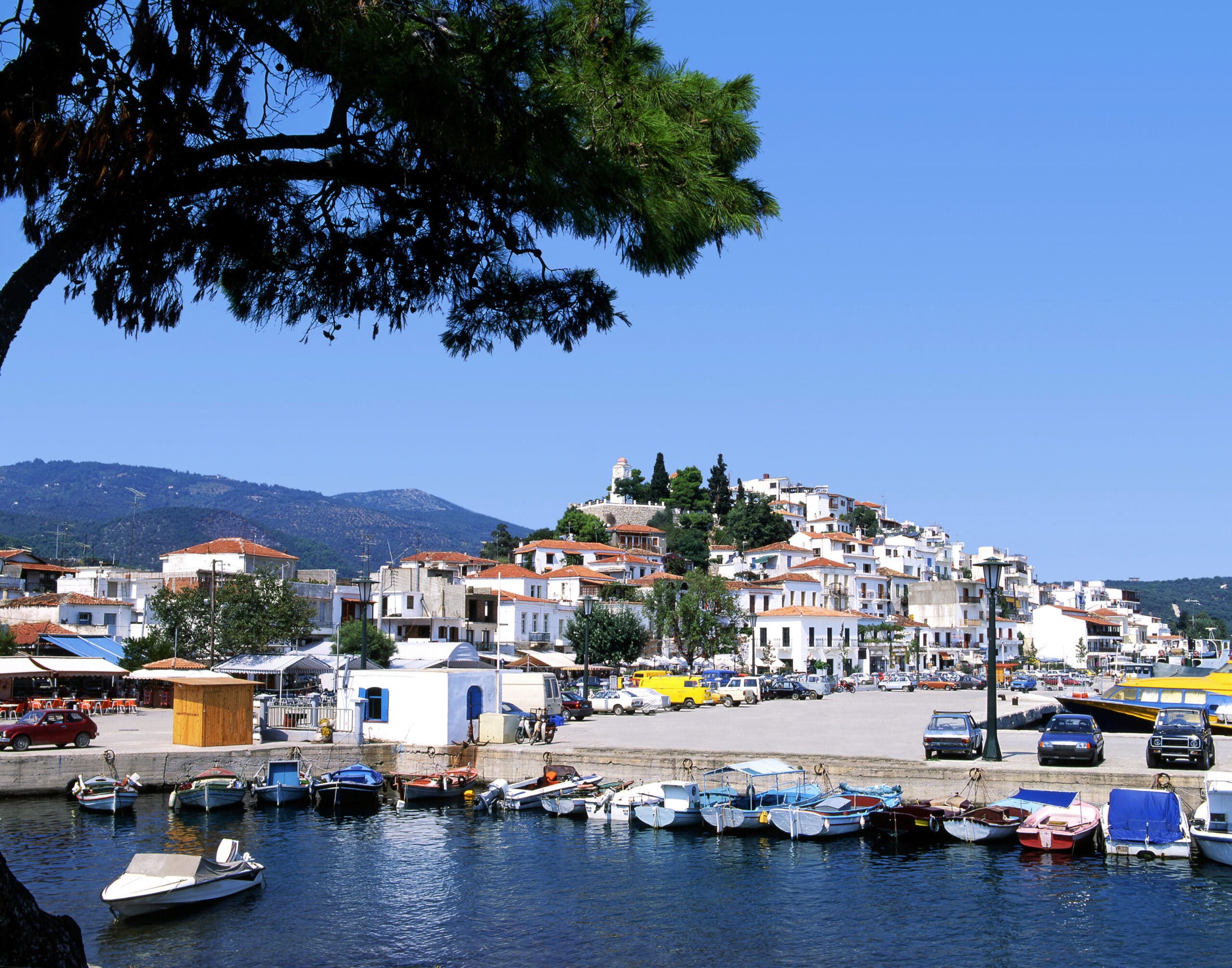 Il porto di Skiathos città