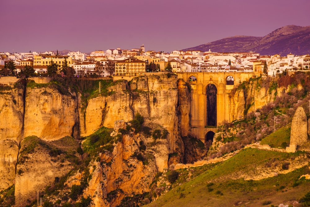 Il Puente Nuevo sul fiume Guadalevín a Ronda