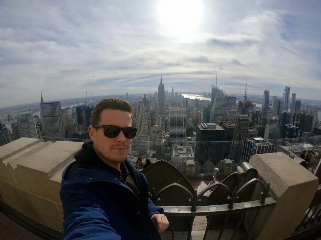 punto panoramico top of the rock