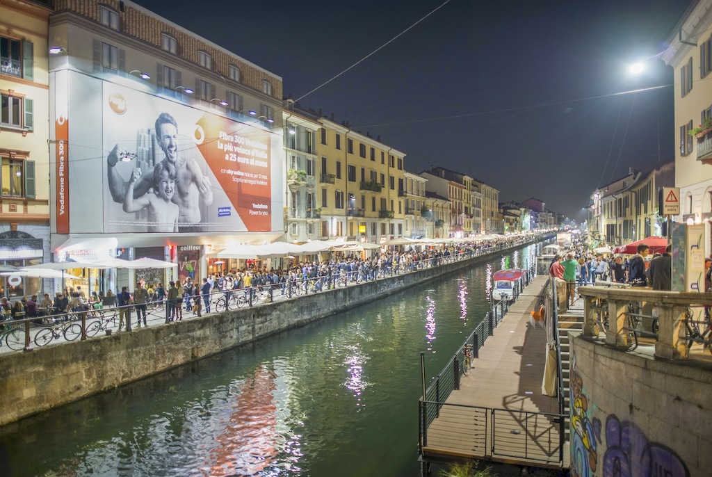 Il quartiere dei Navigli a Milano