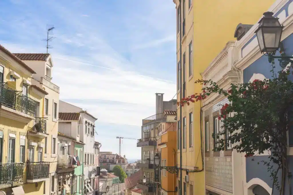 Il quartiere di Alfama a Lisbona