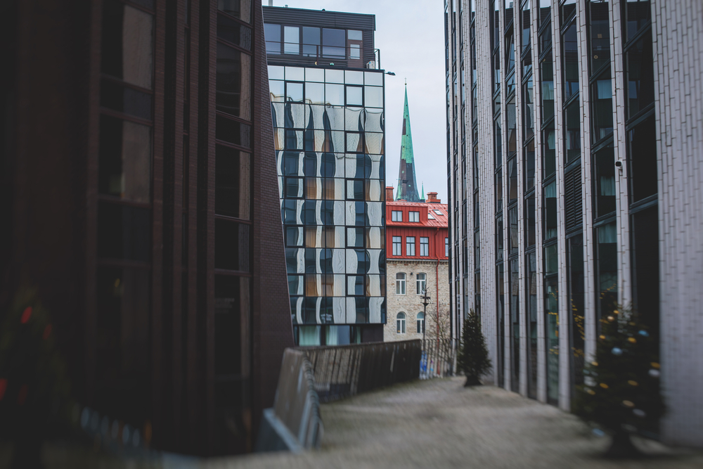 Il quartiere Rotermann nel centro di Tallinn