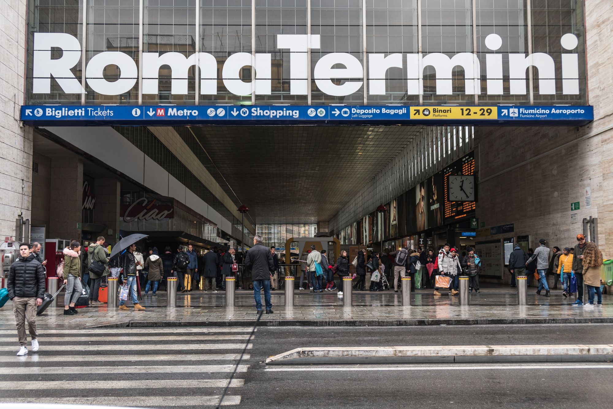 Roma Termini, la stazione ferroviaria principale di Roma