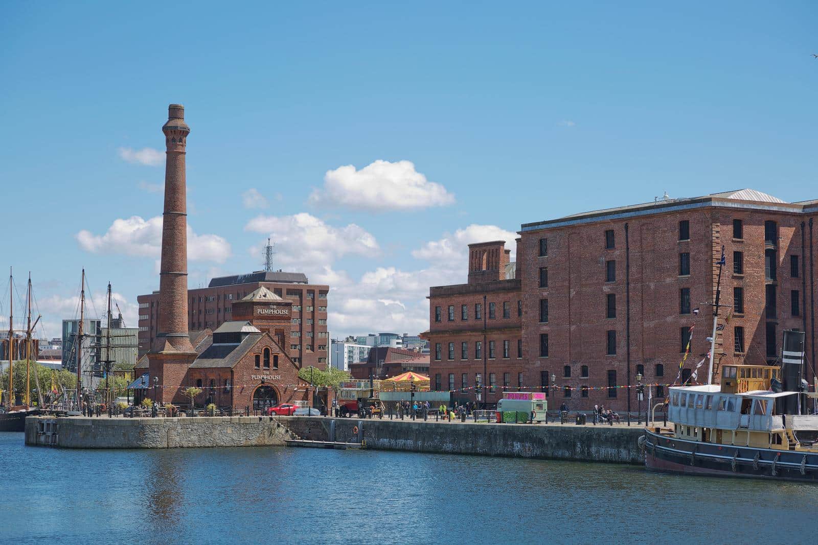 Il Royal Albert Dock a Liverpool