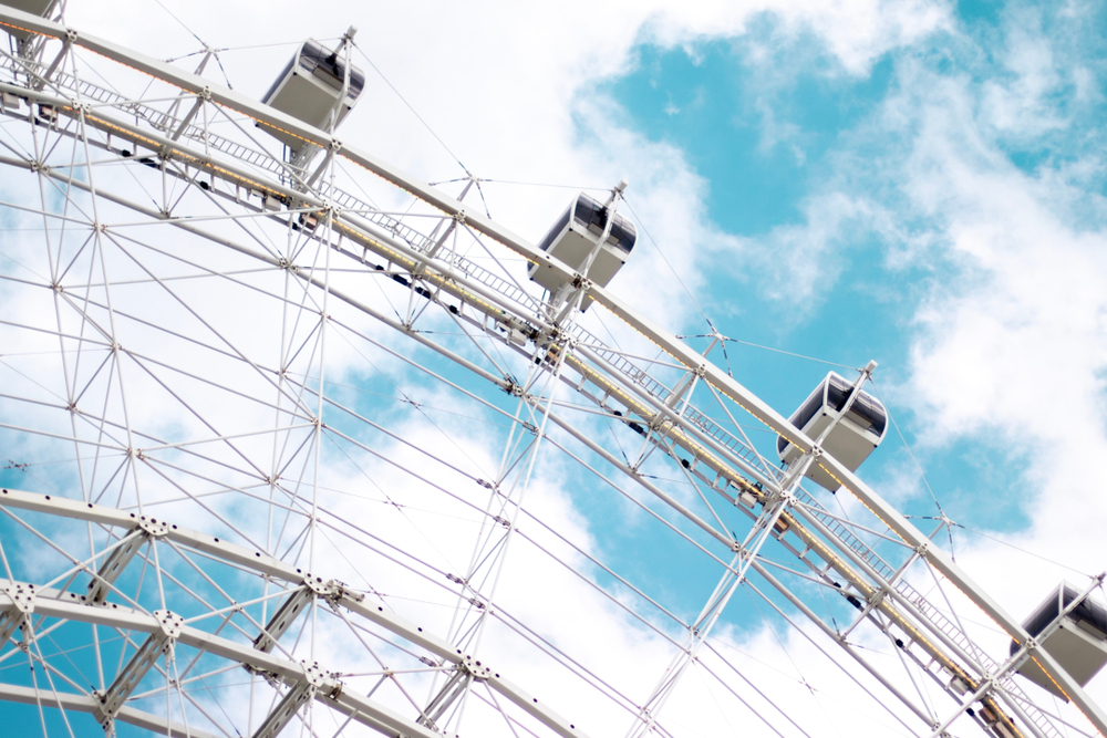 La ruota panoramica dell'ICON Park su International Drive a Orlando