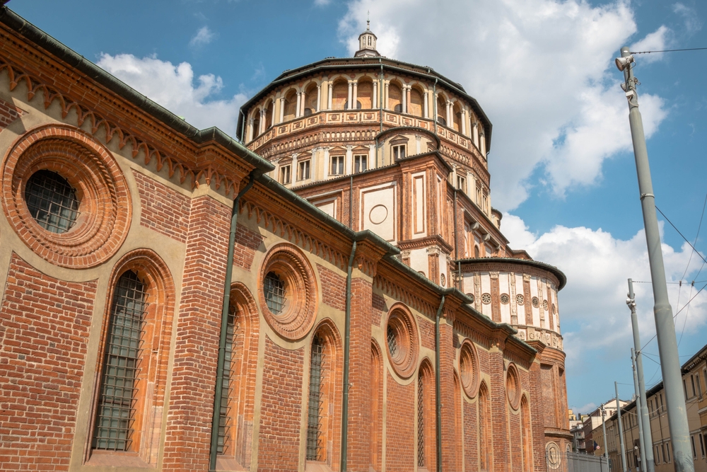 Santa Maria delle Grazie a Milano, sede del Cenacolo