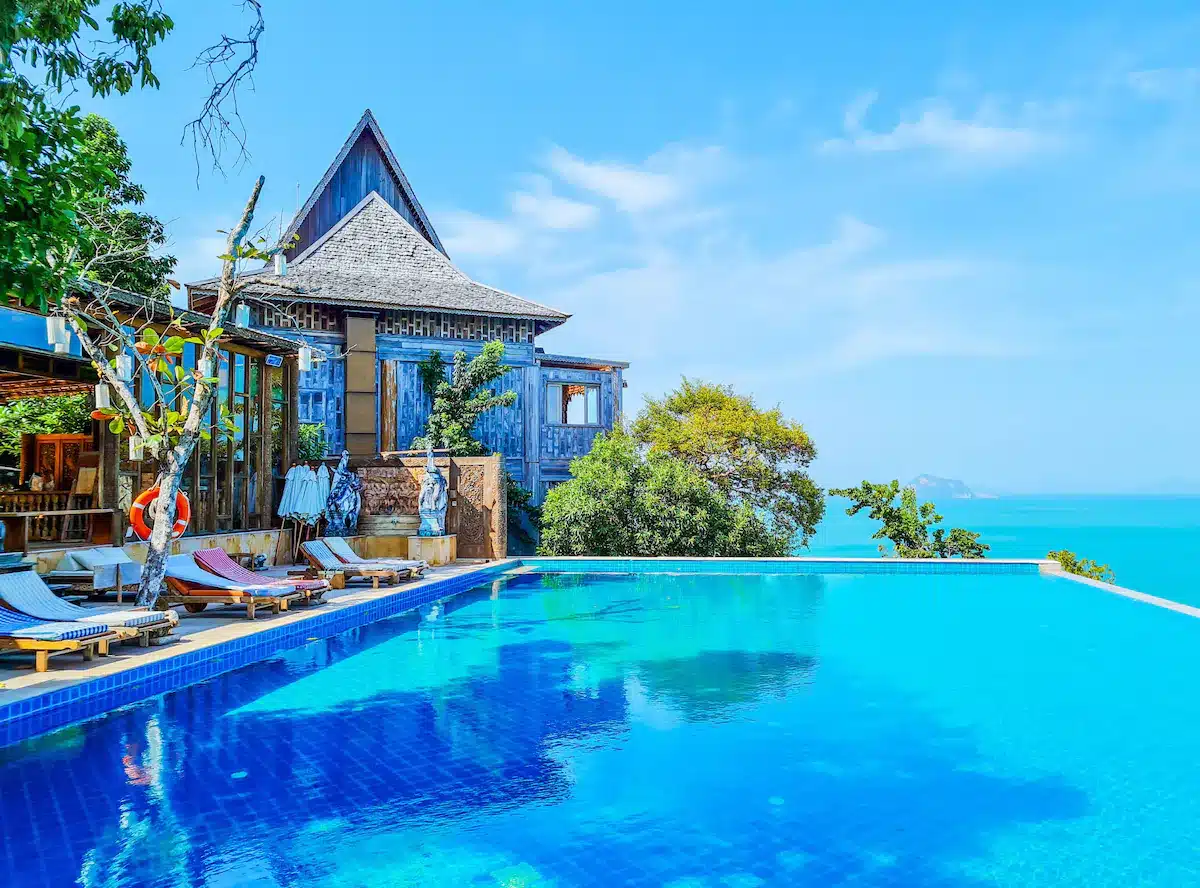 Santhiya Resort, infinity pool