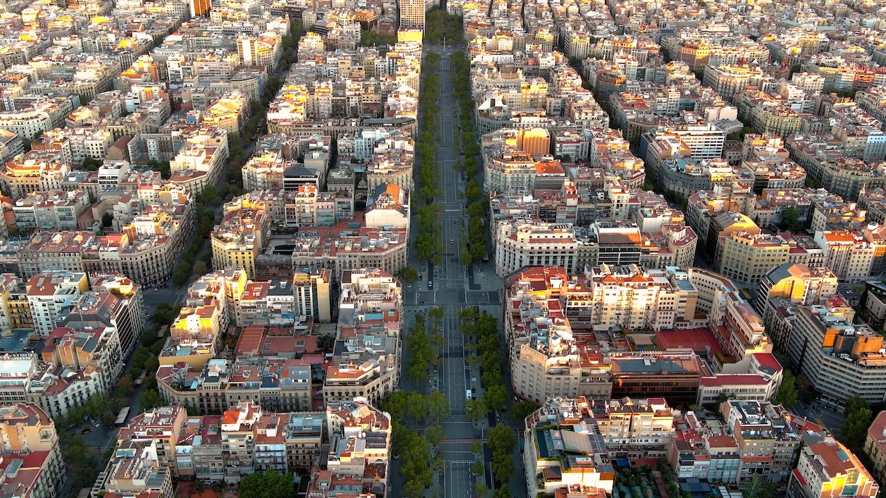 Skyline di Barcellona
