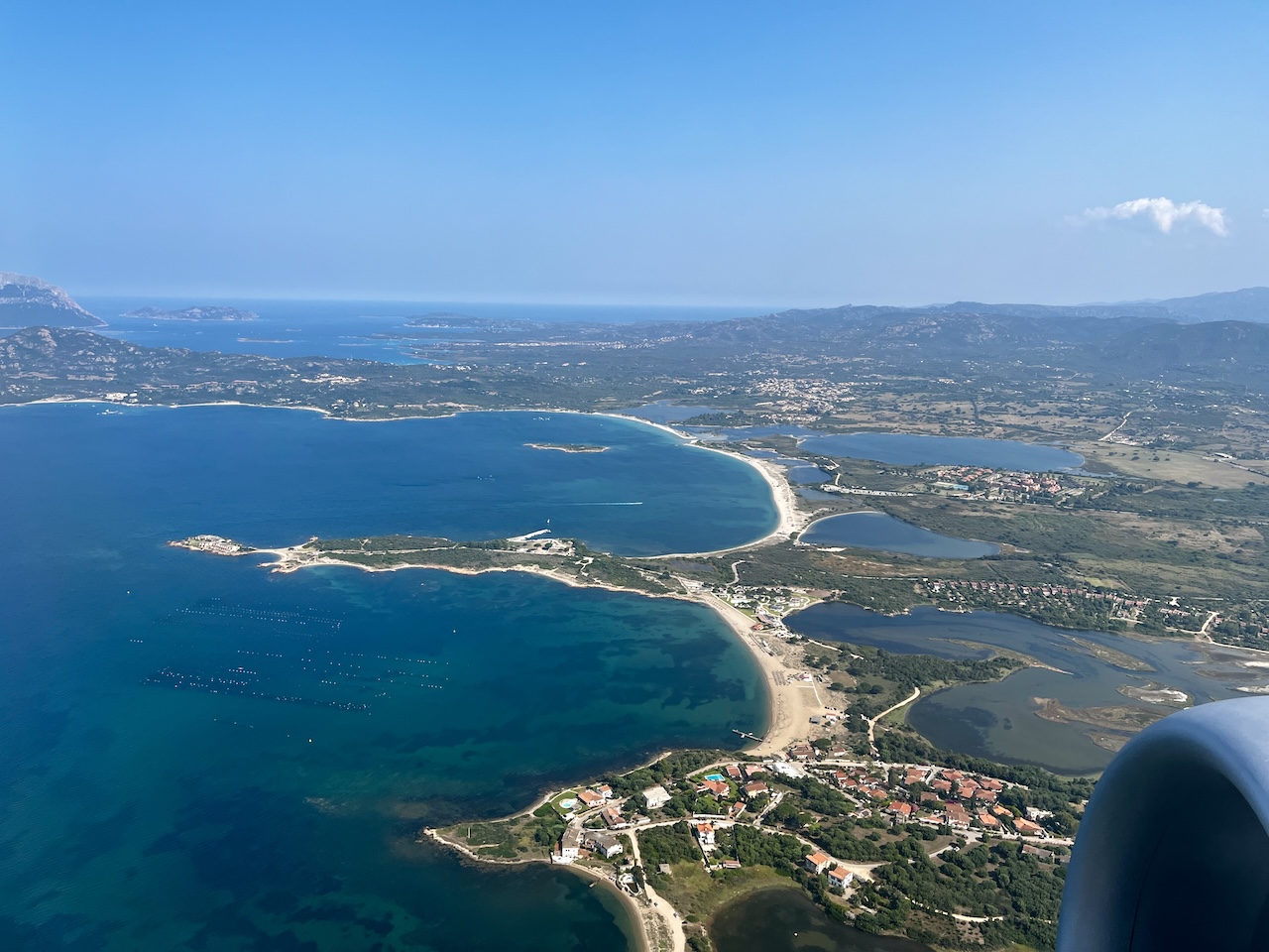 Spiagge nel nord della Sardegna