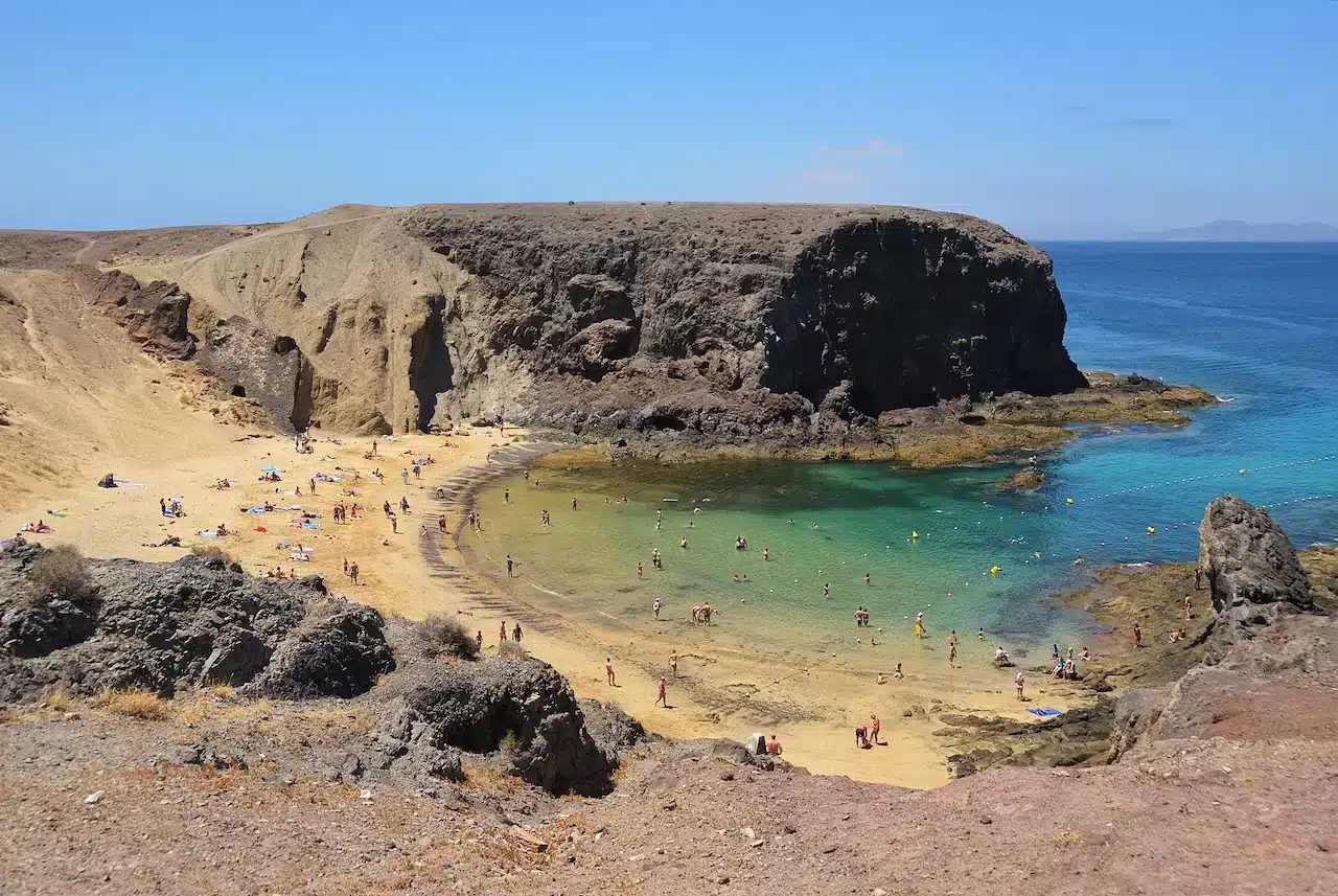 Spiaggia di Papagayo a Lanzarote