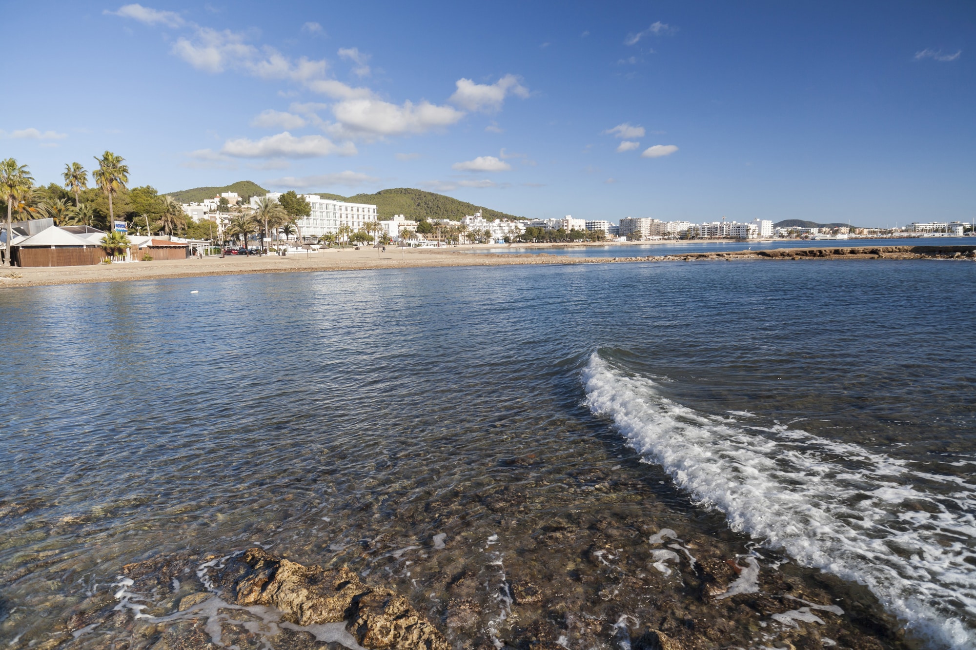 Spiaggia di Santa Eulària des Riu, Ibiza