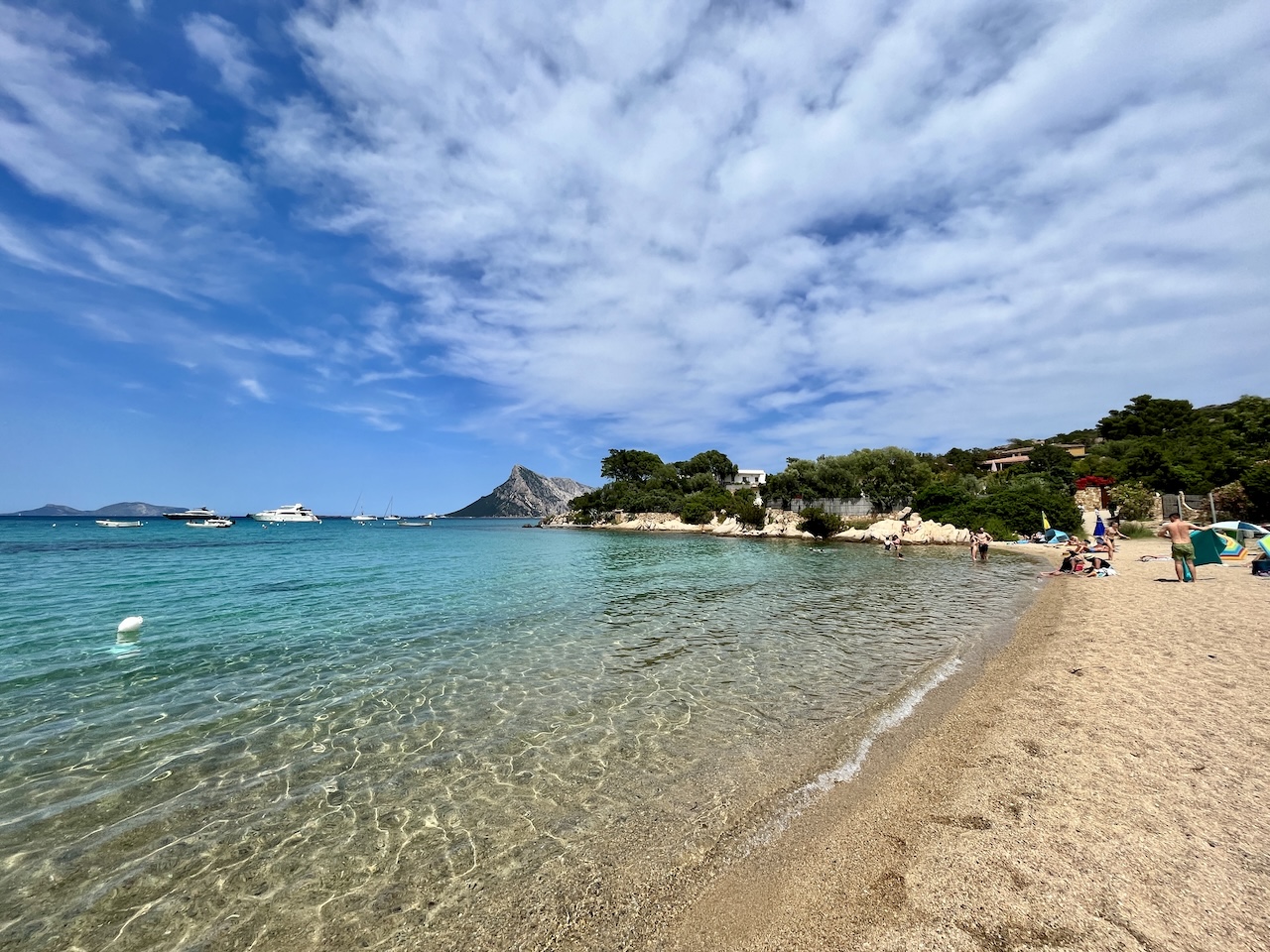 Spiaggia vicino a Olbia