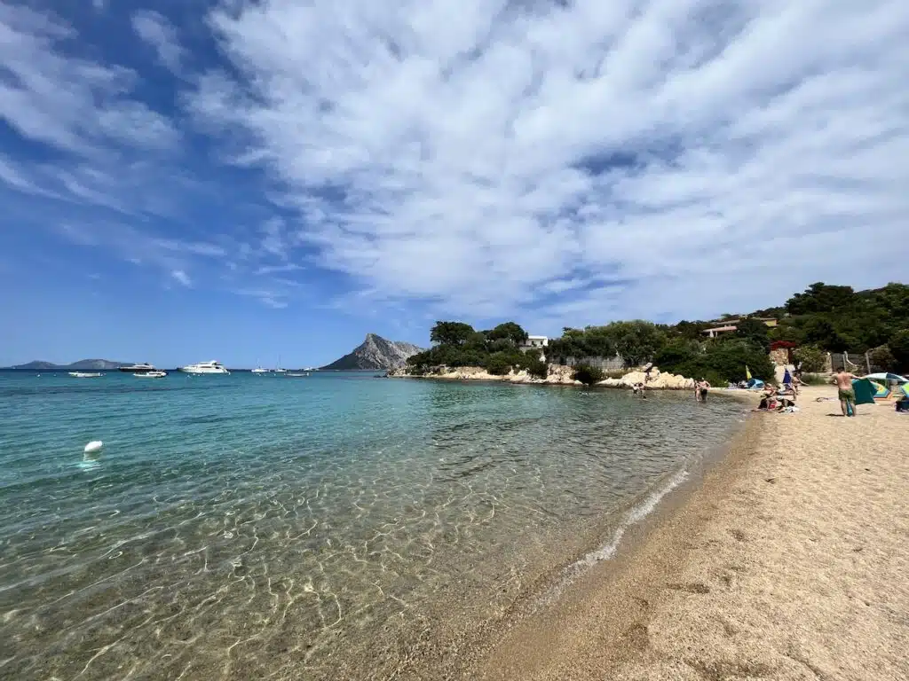Spiaggia vicino a Olbia