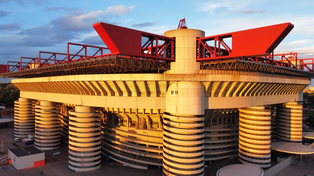 Lo stadio di San Siro a Milano