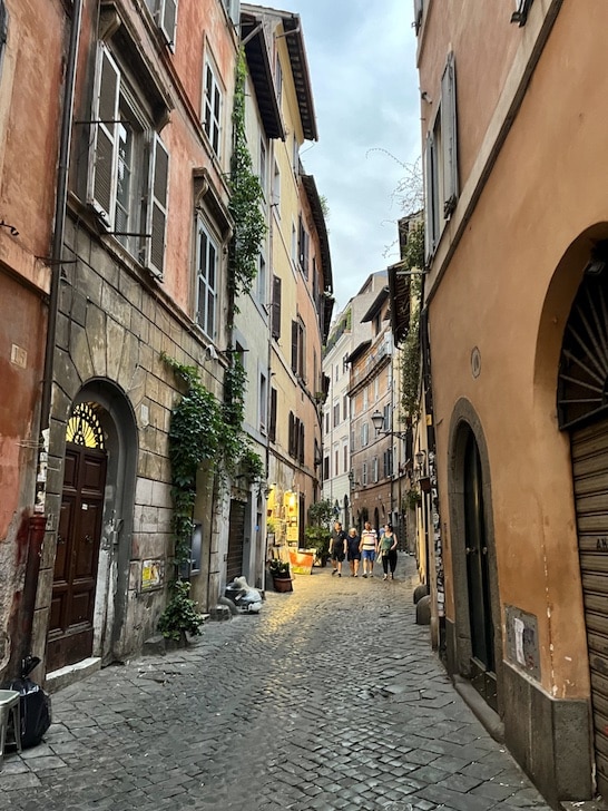 Strada nel centro di Roma, Centro Storico