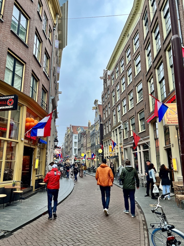 Strada nel Centrum di Amsterdam