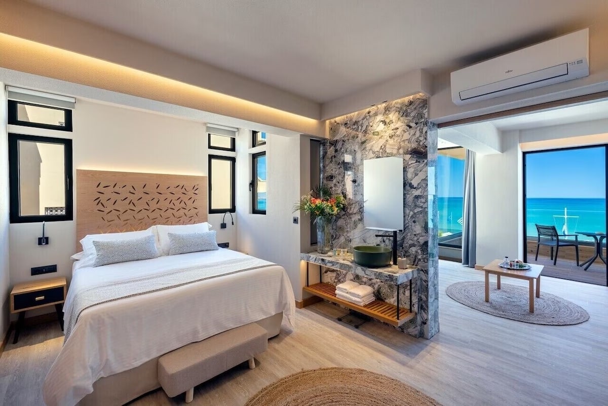 Suite vista mare a Rethymno
