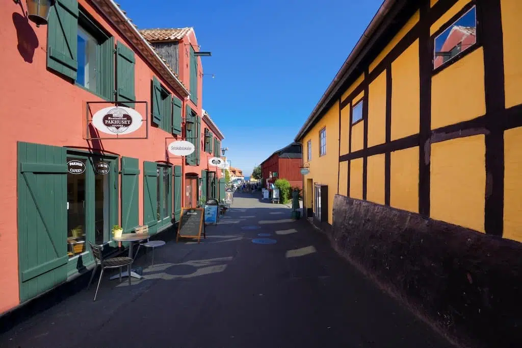 Svaneke, splendida cittadina sul mare a Bornholm