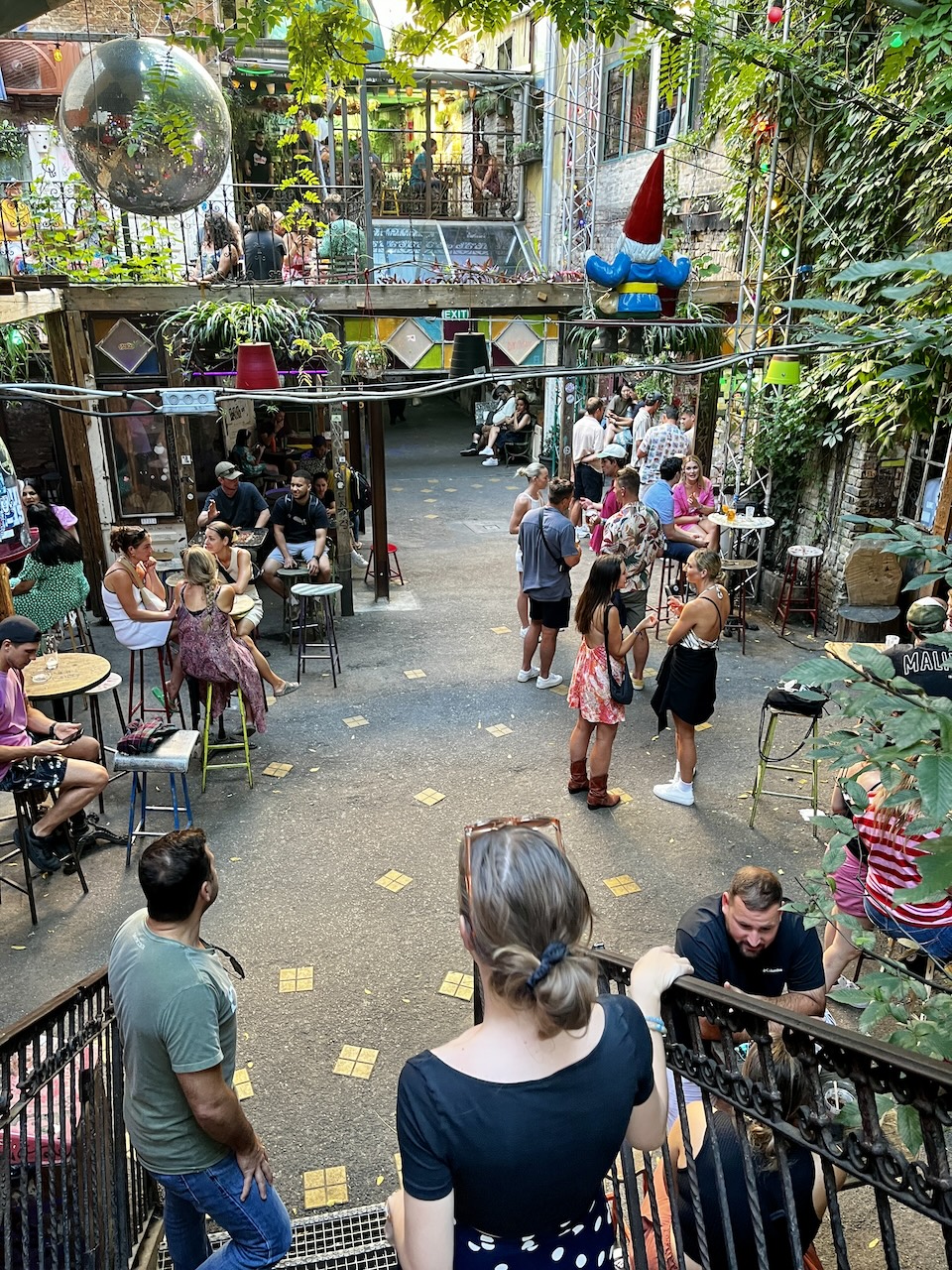 Szimpla Kert nel Quartiere Ebraico