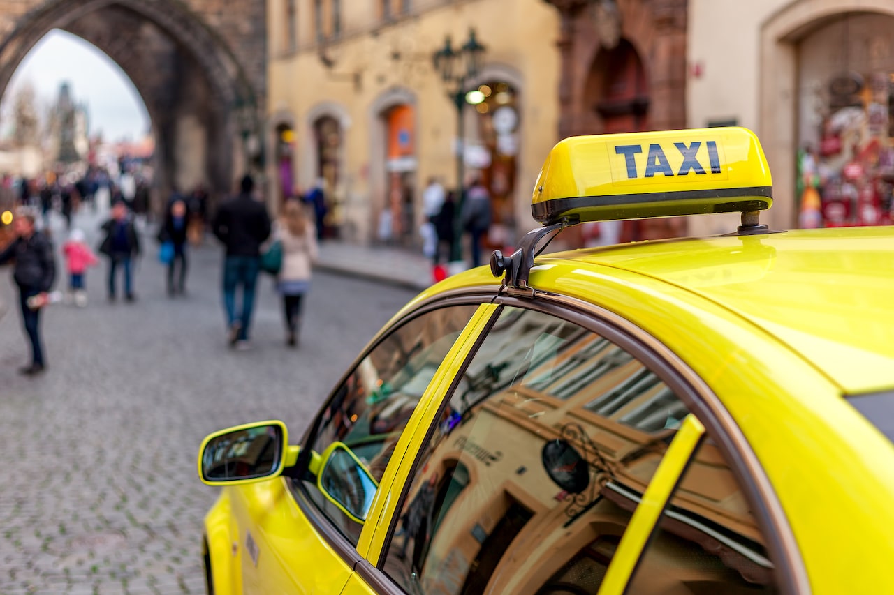 Taxi a Praga