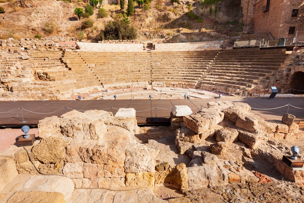 Il Teatro Romano di Malaga ai piedi dell'Alcazaba