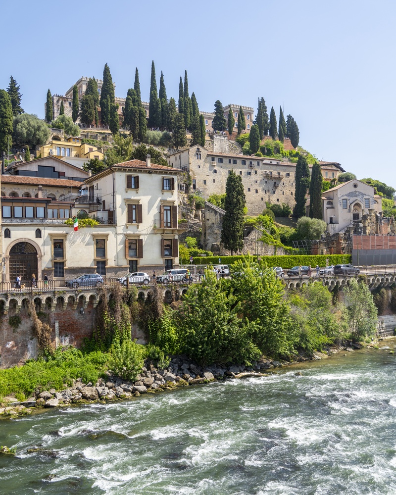 Il Teatro Romano e Castel San Pietro sull'Adige a Veronetta