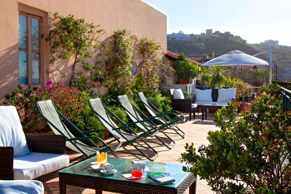 Terrazza panoramica dell'Hotel Del Corso Sorrento