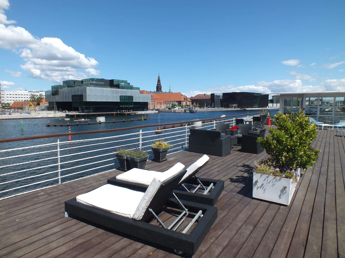 terrazza sul tetto del CPH Living