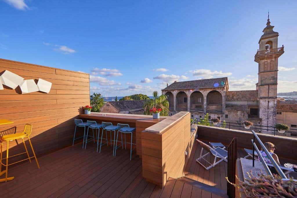 Terrazza sul tetto del Santa Clara Urban Hotel & Spa