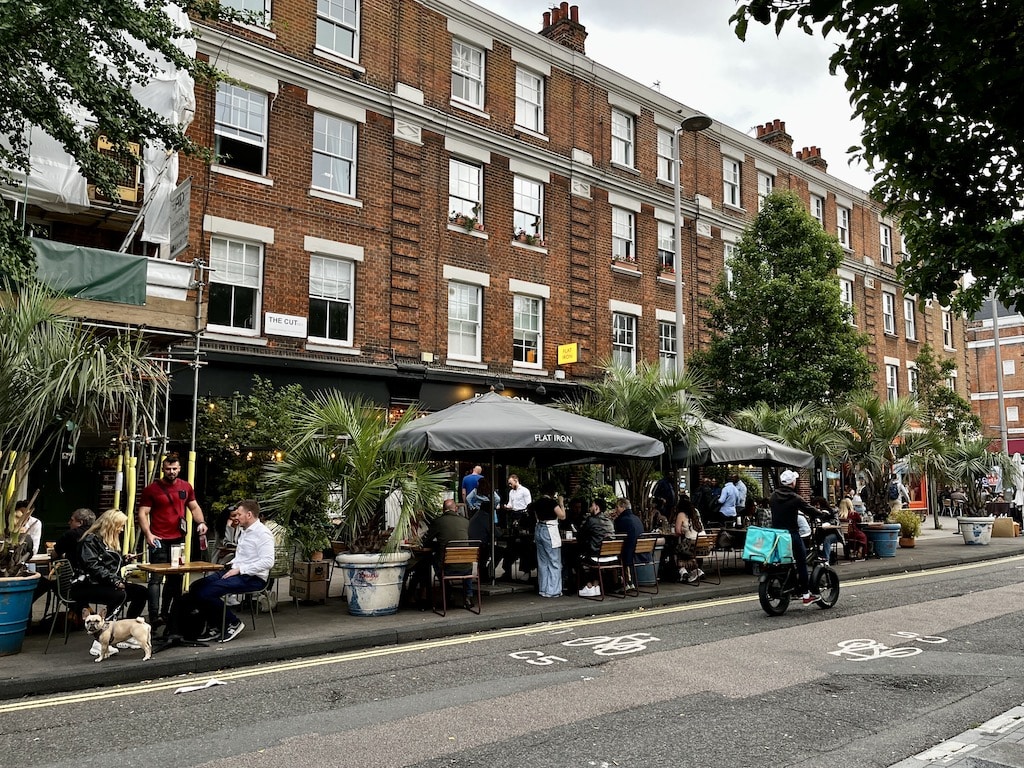 The Cut nella zona di Southwark a Londra