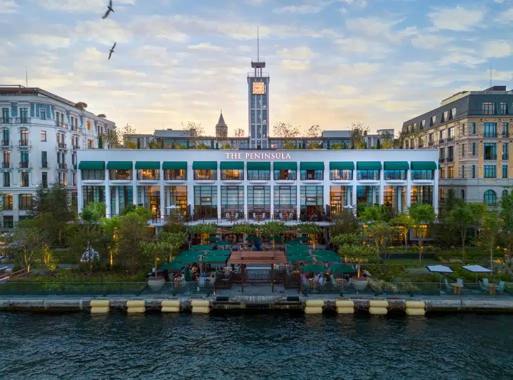 The Peninsula, hotel di lusso nella zona alla moda di Istanbul