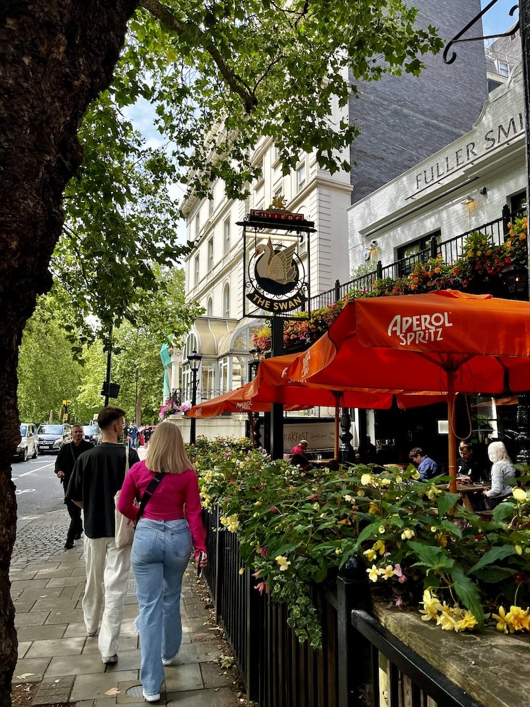 The Swan, un buon pub a Paddington
