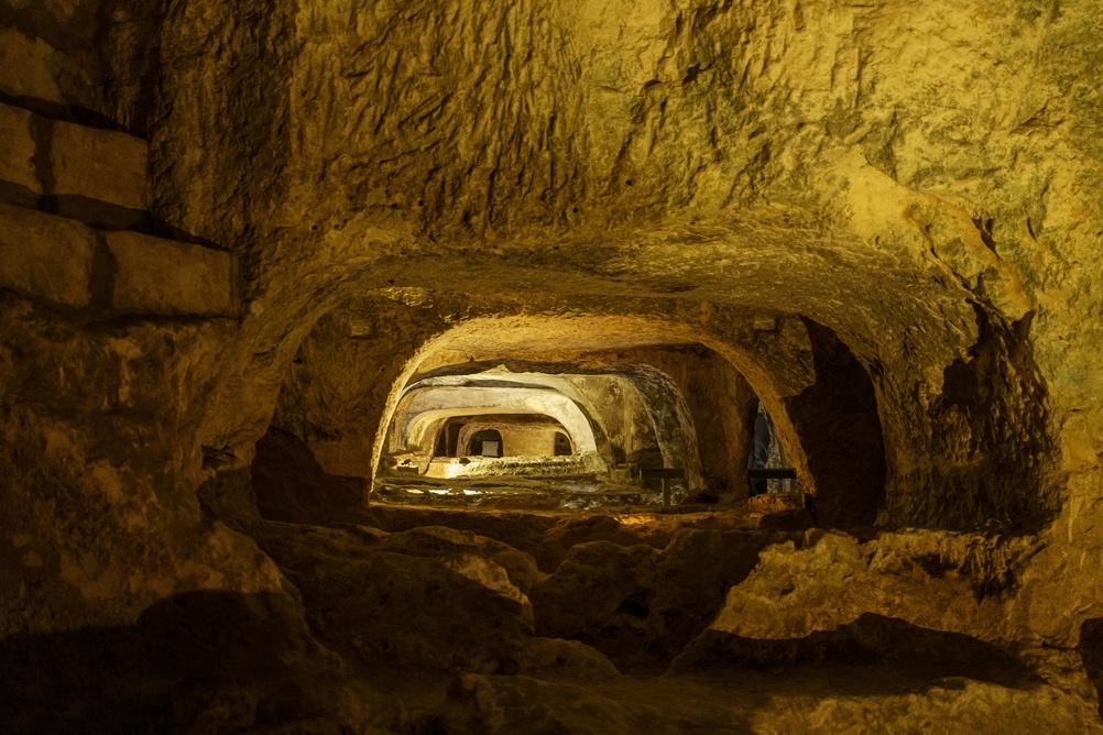 Tombe sotterranee nelle Catacombe di San Paolo a Rabat, Malta