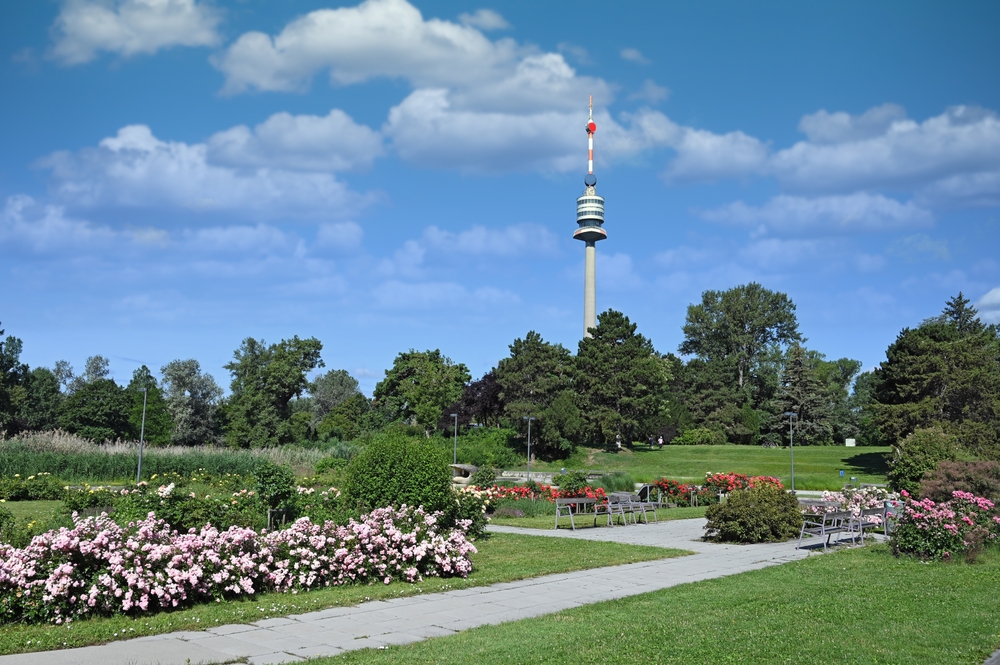 La Torre del Danubio nel Donaupark di Vienna