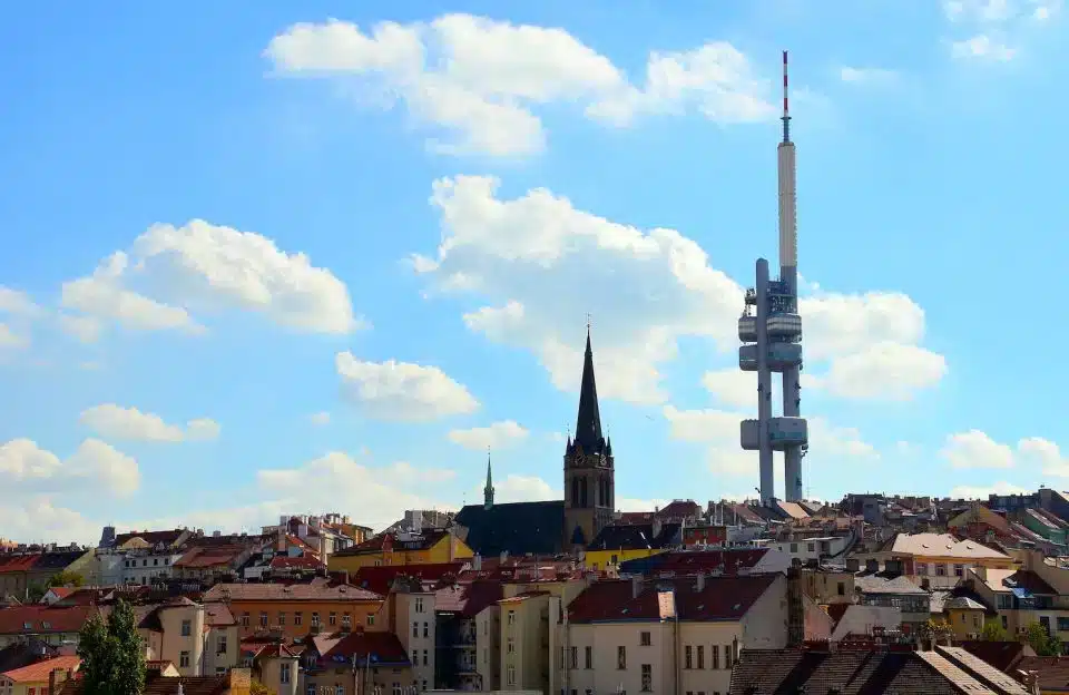 torre della televisione di praga