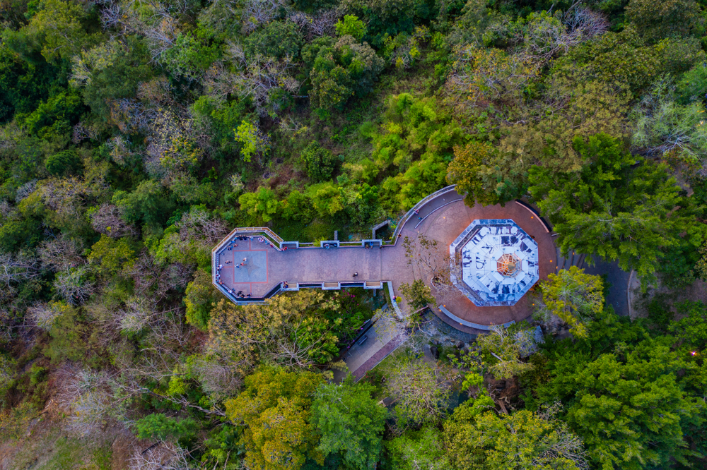 La torre panoramica sul Khao Rang sopra Phuket Town