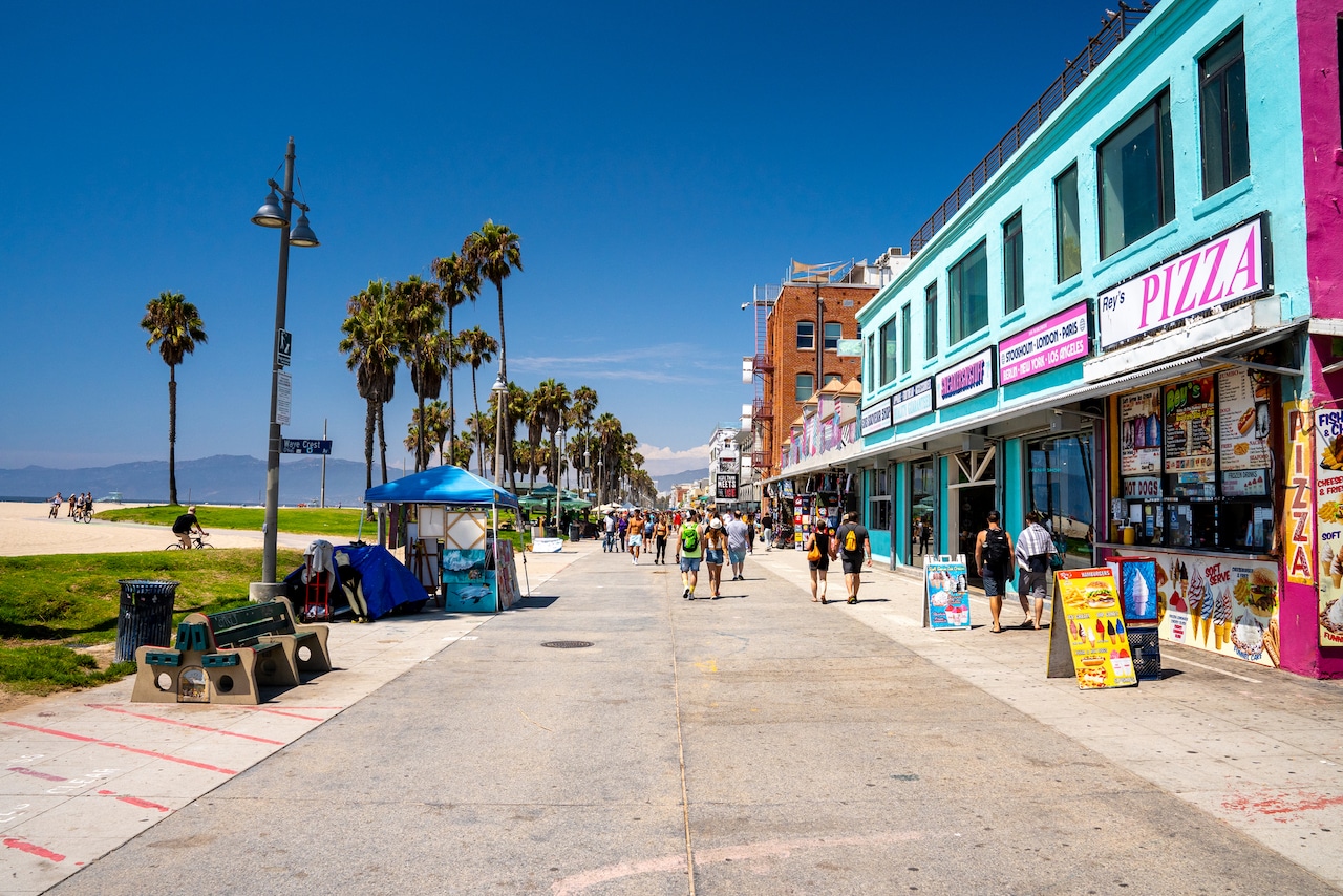 Venice Beach, la zona migliore dove alloggiare per un'atmosfera bohémien
