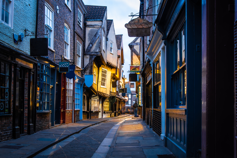 La via medievale The Shambles a York