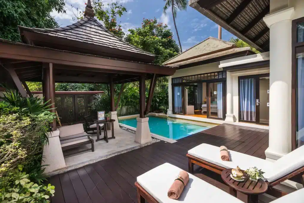Villa con piscina al Melati Beach Resort & Spa