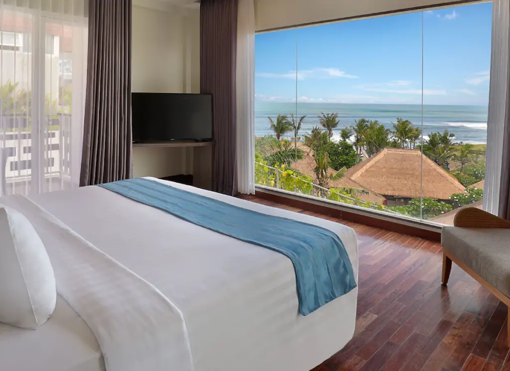 Vista dalla camera dell'Aston Canggu